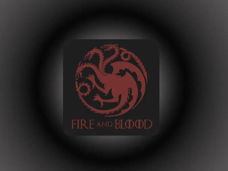 Targaryen Untersetzer