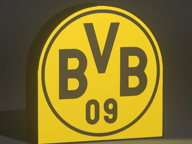BVB 09 Logo Lampe