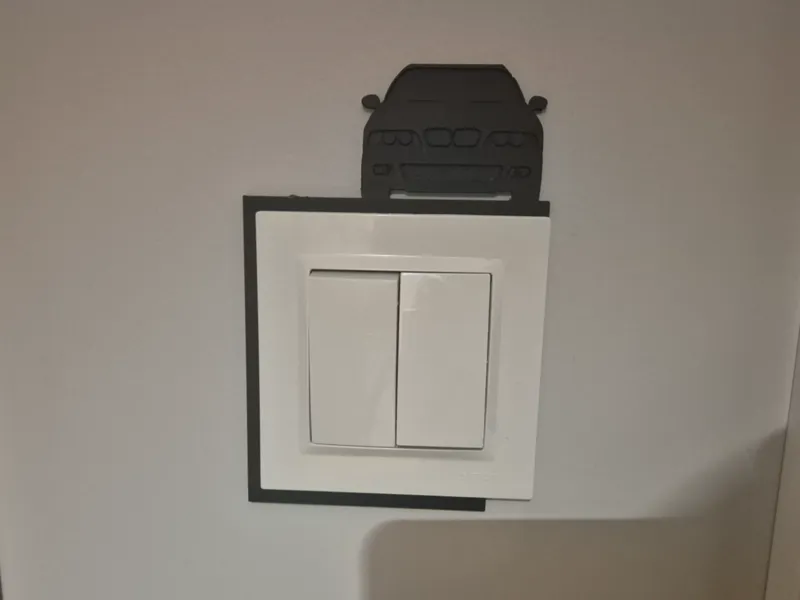 BMW light switch frame