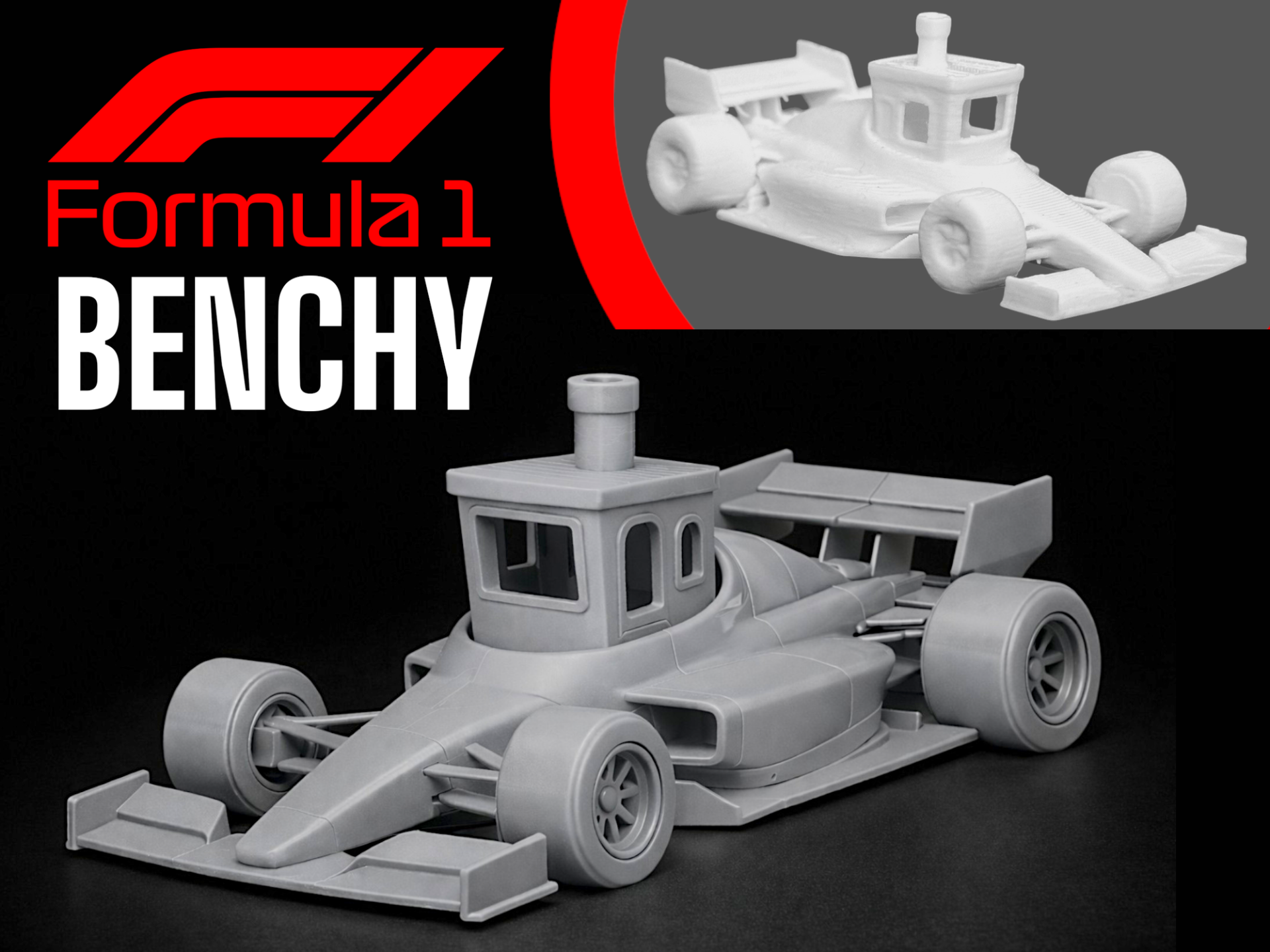 F1 Benchy - Formula 1 Style