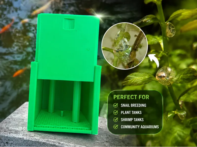 Aquarium Snail Breeding Box | Nursery Egg Holder