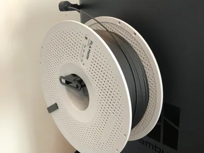 A filament guide for Silvercell's Spool Holder