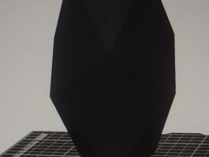 vaso per fiori geometrico