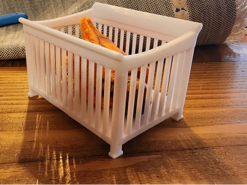 Doll baby crib