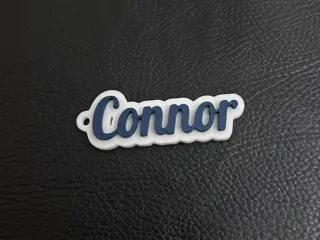 Connor name keychain