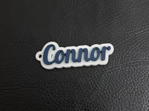 Connor name keychain