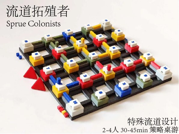 Miniatura 6 do modelo 3D 套卡桌游·流道拓殖者