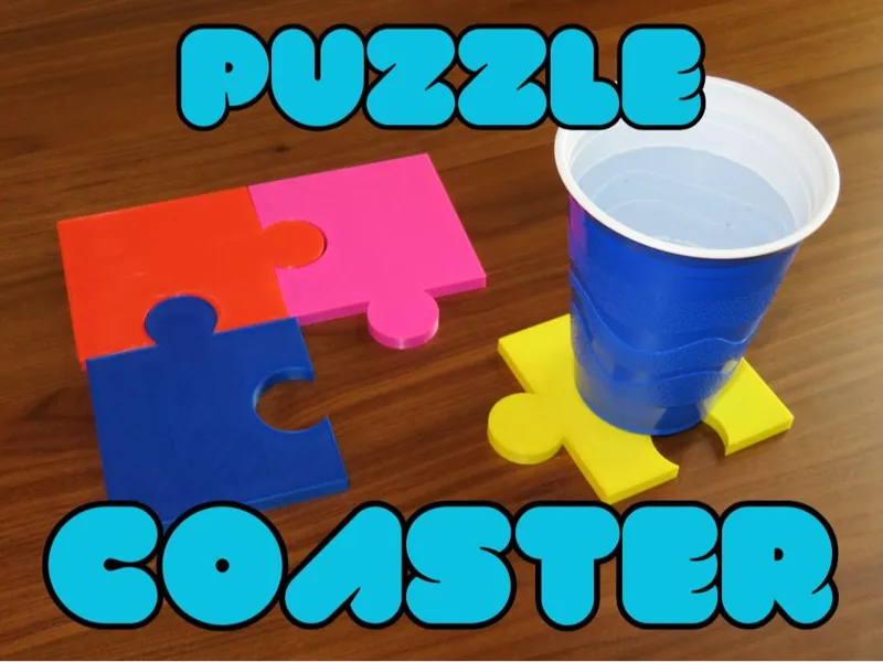 Puzzle Piece Coaster