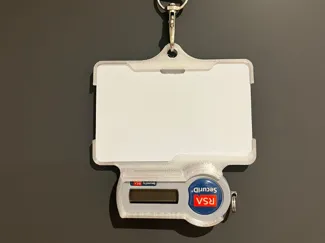 ID Badge and RSA 2FA Token Holder