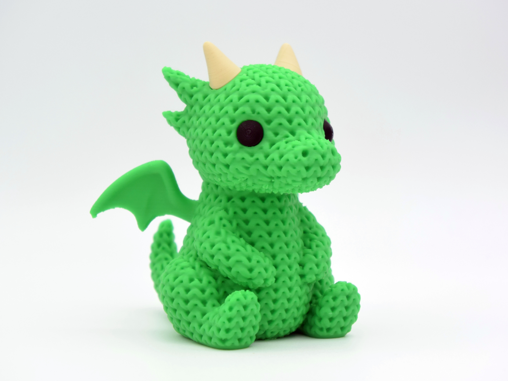 Knitted Dragon