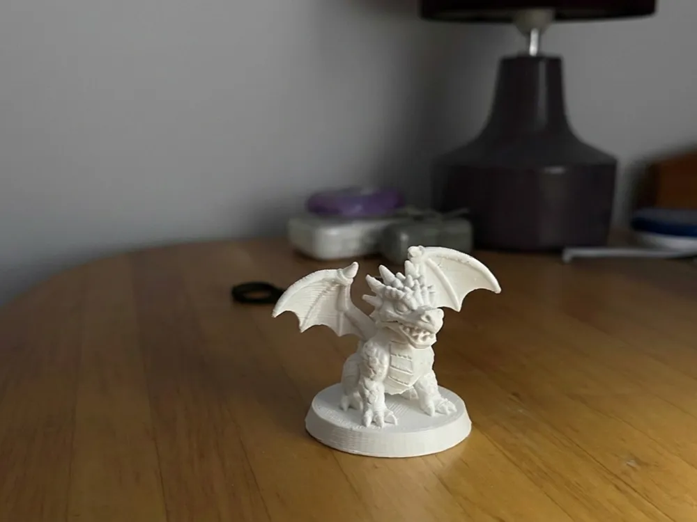 Small Fantasy Dragon - Free 3D Print Model - MakerWorld