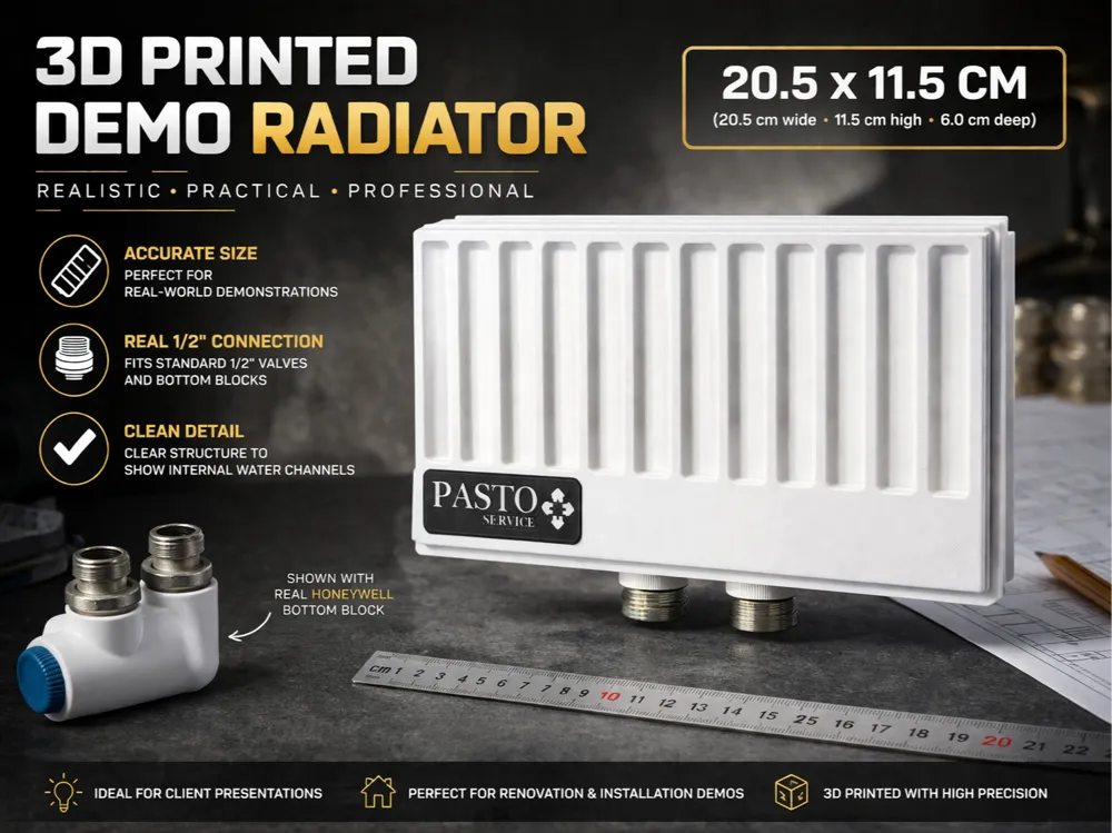 Demo Radiator - Free 3D Print Model - MakerWorld