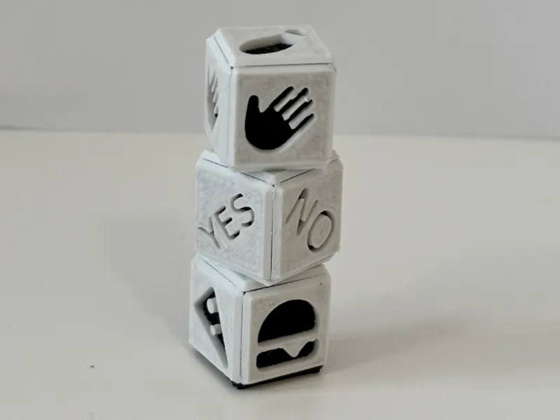 Multicolor customizable dice! (no AMS needed!) 