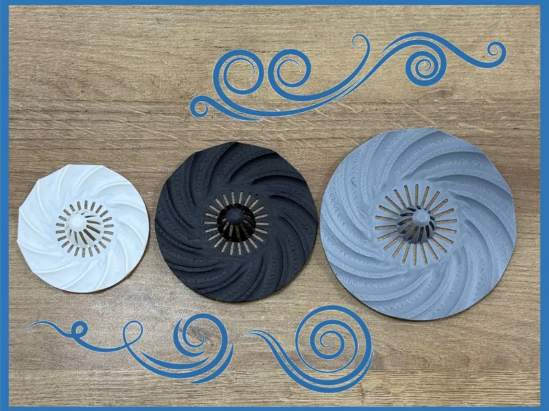 Turbo Swirl Drain Cover