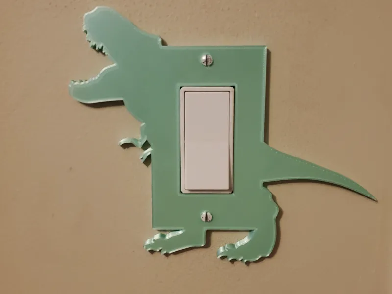 Dino Light Switch Cover
