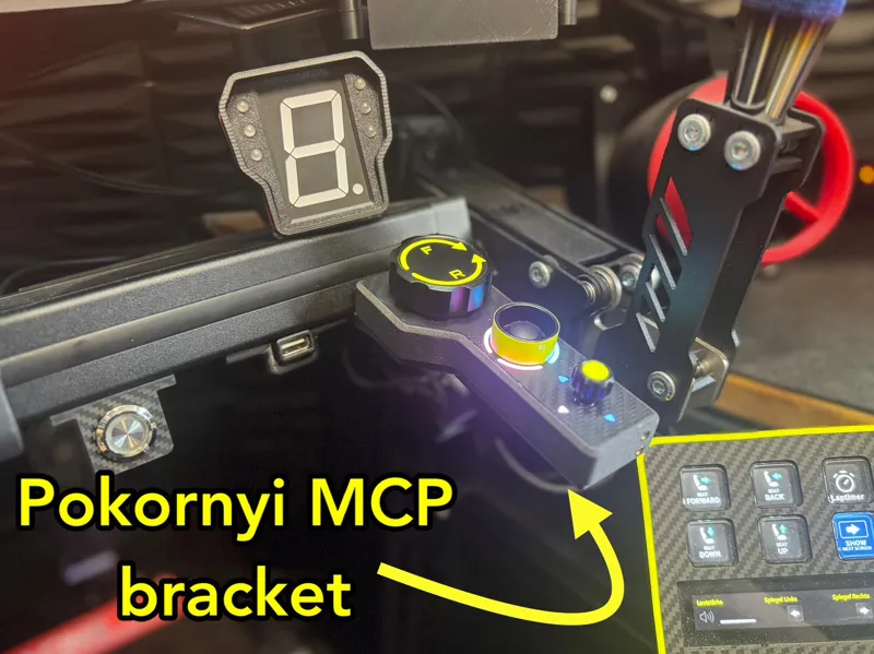 Pokornyi MCP ignition Bock mounting bracket