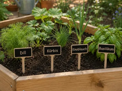 Various Vegetable Markers