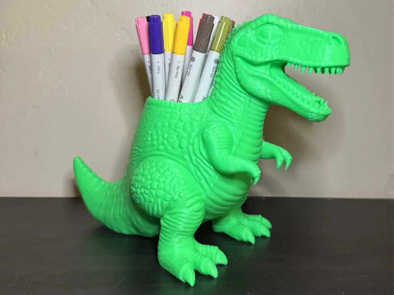 T-Rex Pen Holder