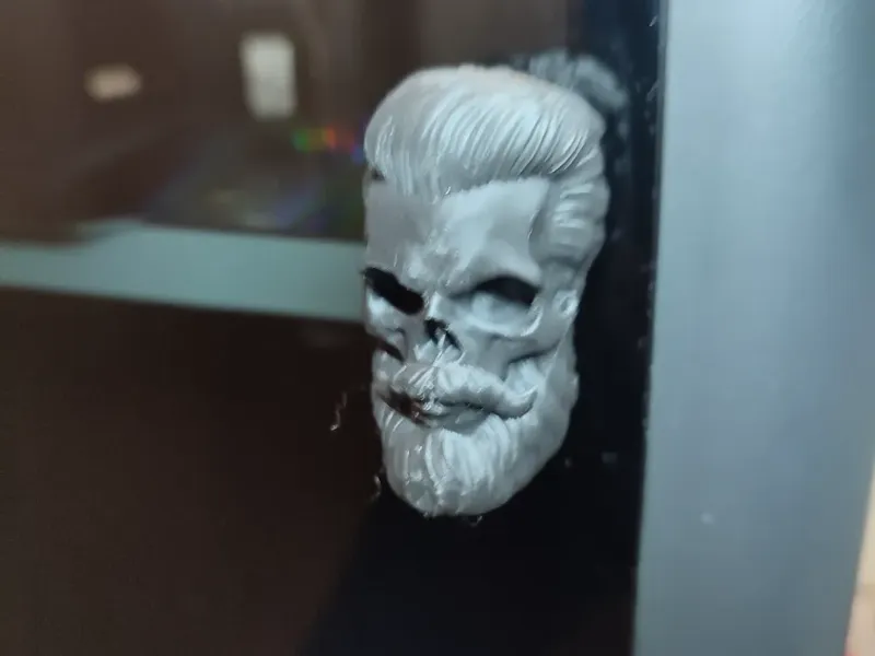 Beard Skull Doorhandle