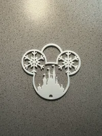 Décoration de Noël château Cendrillon — photo 1