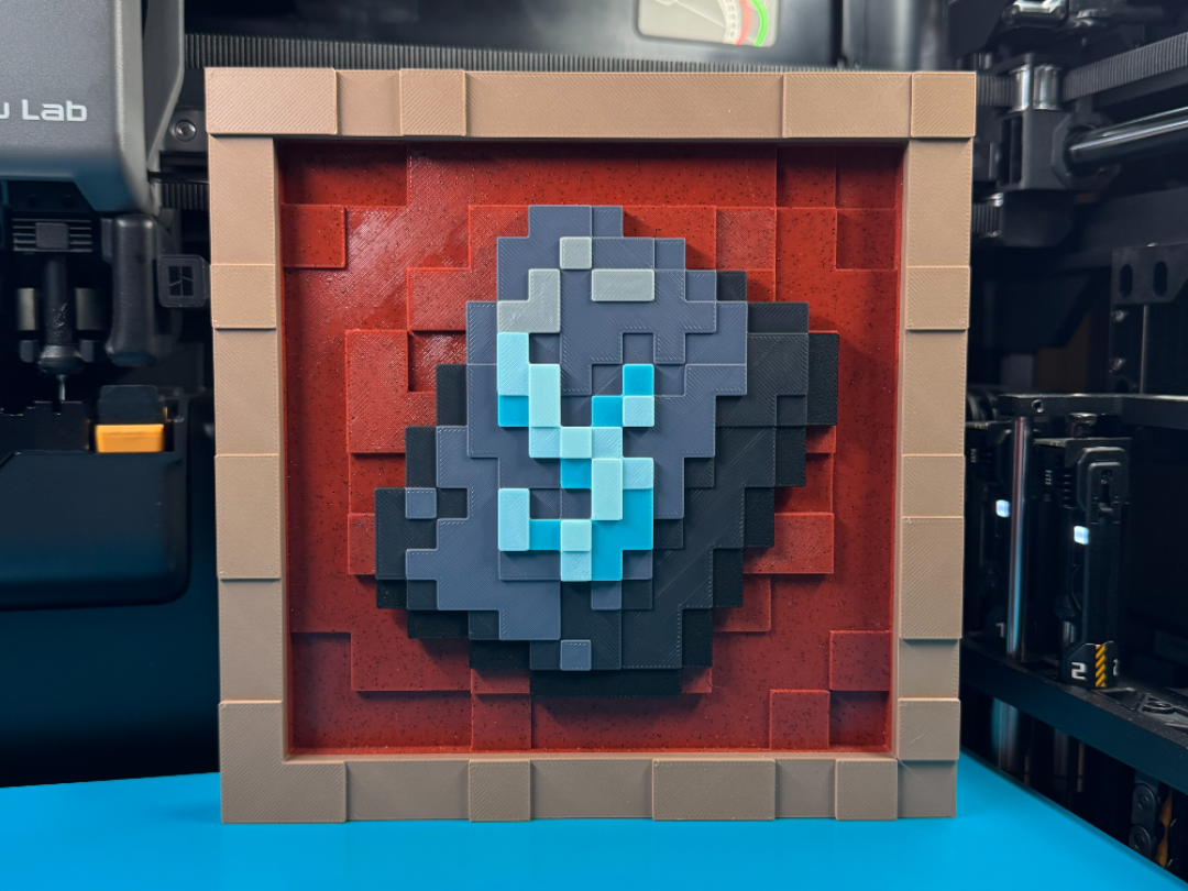 Vex Armor Trim - Minecraft Item Frame