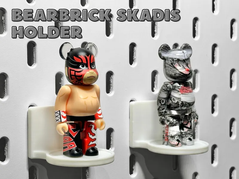 BEARBRICK Ikea Skadis Halter