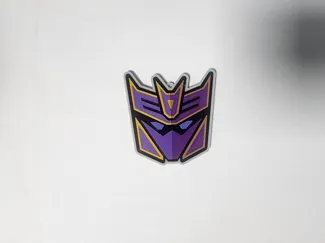Megatronus Prime Sticker Keyring(No AMS)