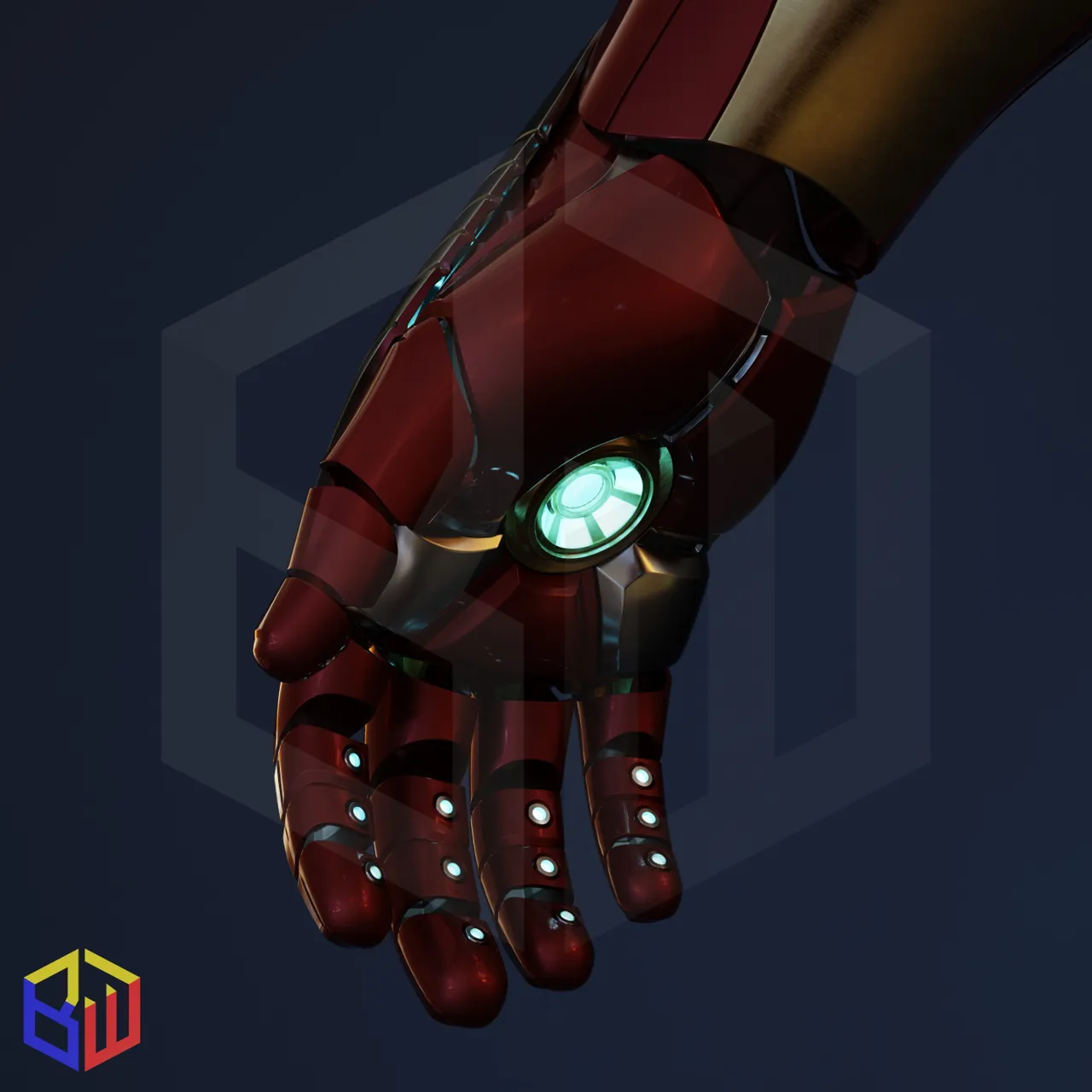 Iron Man Mark 85 Hand view 2