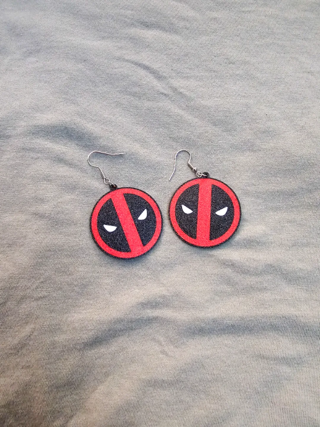 Deadpool Earrings - Multicolor view 3