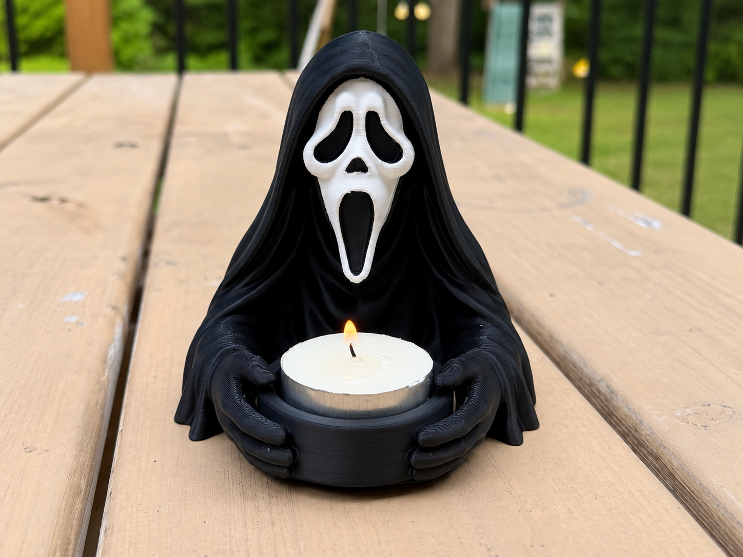 Scream Tea Light Candle Holder - 3D printed Decor, in stock in India