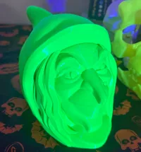 Tête de sorcière décorative — photo 1