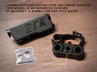 Central PTFE Insert TPU Wear Washer