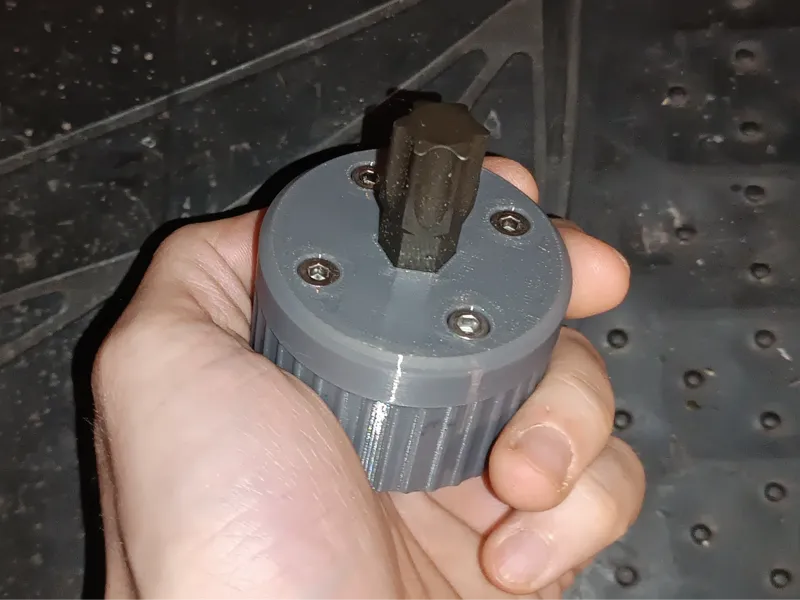 Adapter for big TORX, AMP