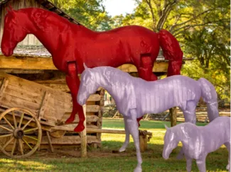Print in Place Articulated Andalusian Horse 
