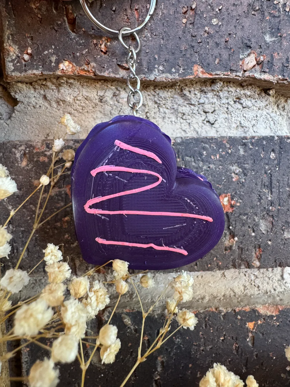 Heart-Shaped Macaron Keychain – Valentine’s Day by Pica3d MakerWorld ...