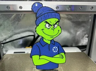 Paramedic Grinch Ornaments