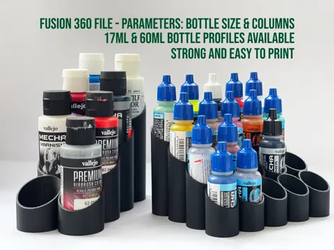 Customizable & Stackable Paint Rack
