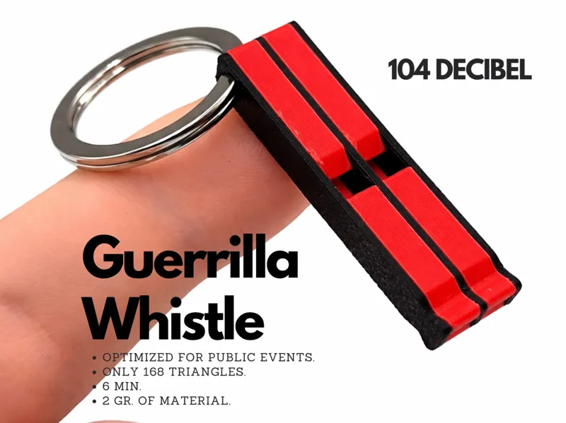 GuerrillaWhistle - Optimized for Public Events