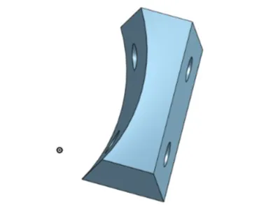 Simson S51 License Plate Holder Spacer