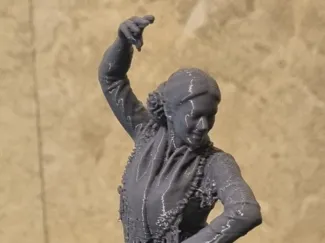 GITANA FLAMENCA BAILANDO