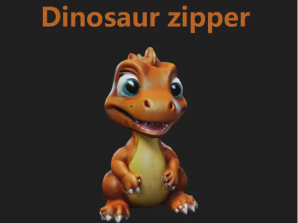 Little Dinos - Zip Up Snug-Alls main image 1