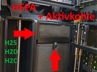 H2S H2D H2C Filter