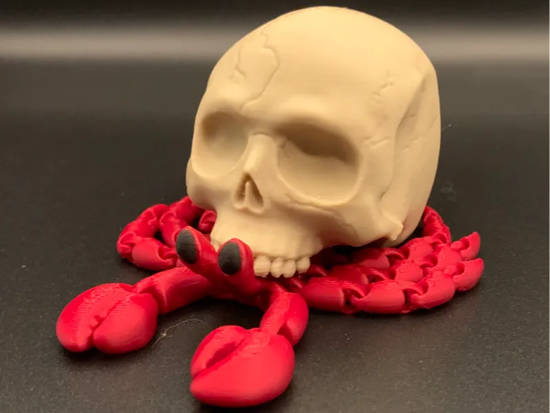Articulated Halloween Hermit Crab