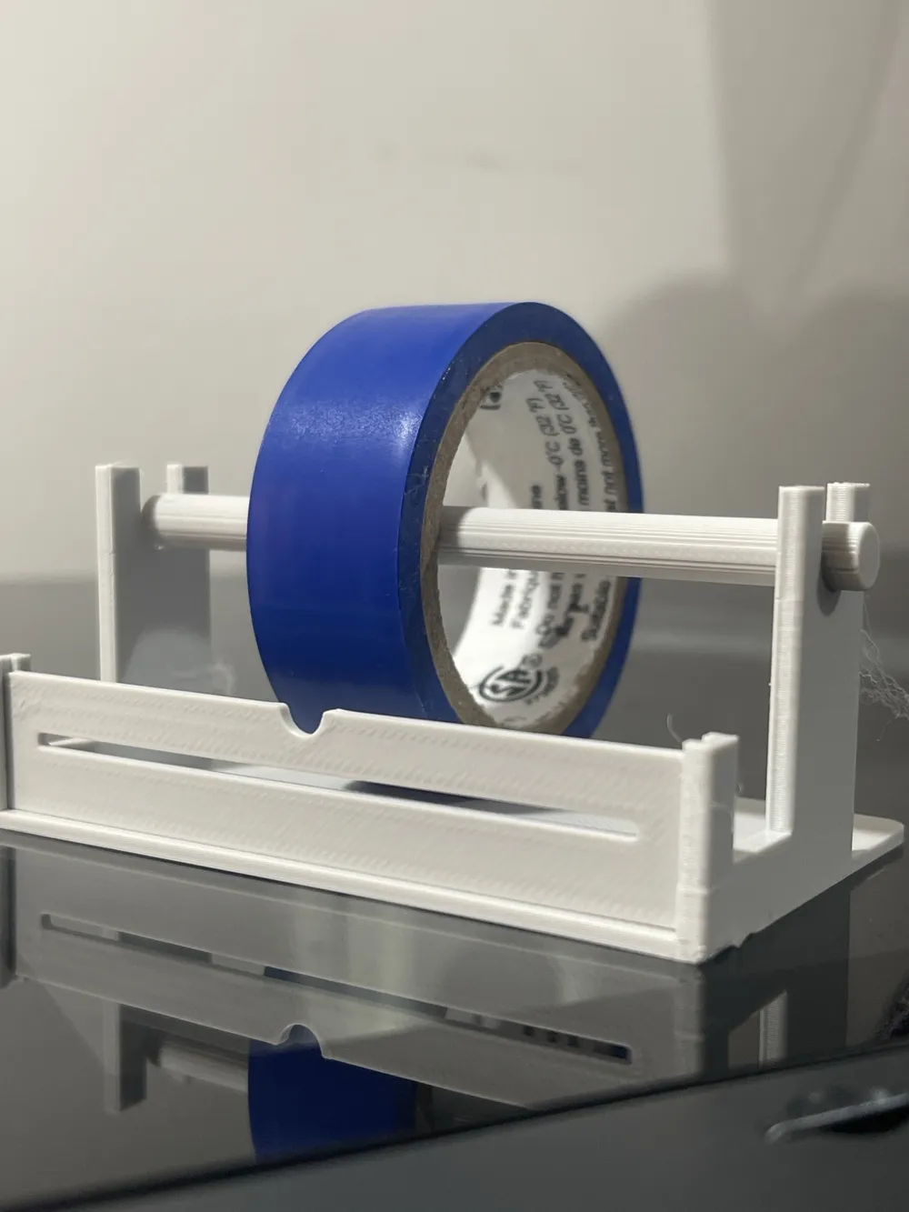 Spool Phot Ribbon Spool Holder with Front Guide - No Tangles - Free 3D Print Model ...