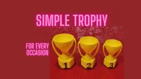 Trophée simple — photo 1