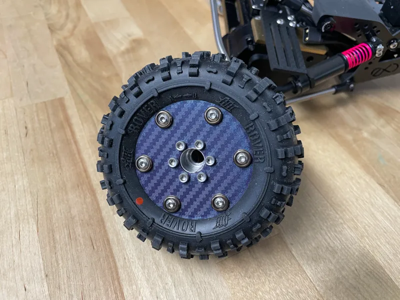 1.9 "LOADED" Comp Spec Bead Lock Crawler Wheels