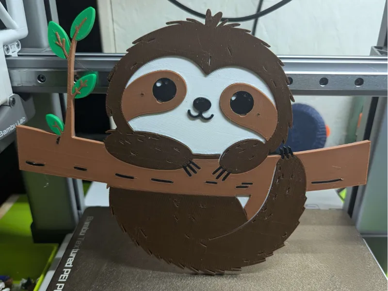 Sloth wall art