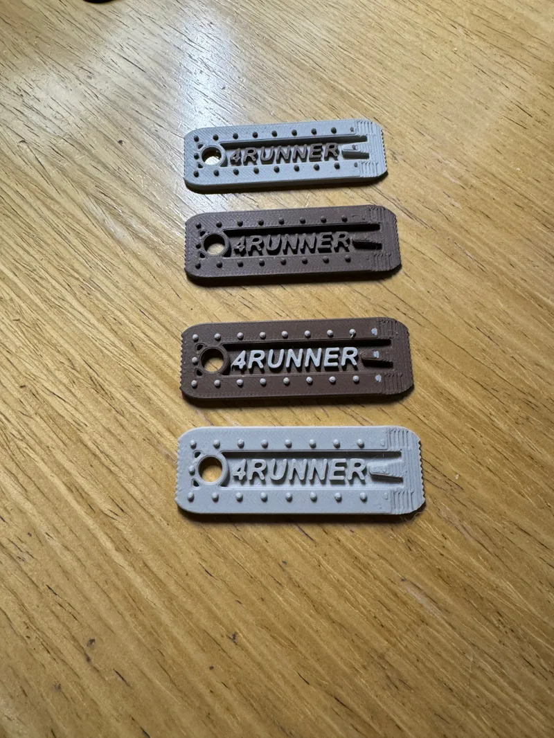 4Runner OffRoad KeyChain - 2 Colors