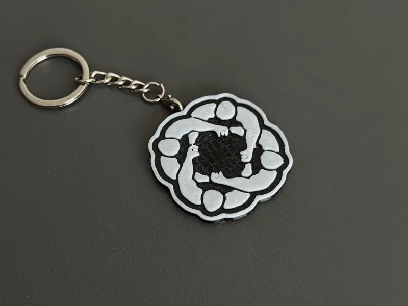 Dutch Rudder keychain