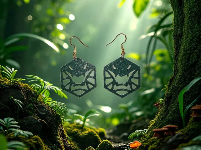 Cobra earrings